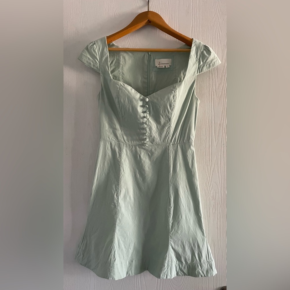 The Cecily Fit & Flare Sweetheart Dress by Maeve: Mini Edition in Mint Size XS - Picture 3 of 11